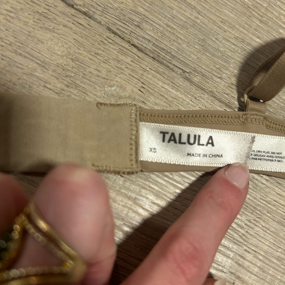 Talula Nude/Tan Bralette Strap Detail - Picture 2 of 3